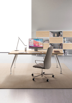 DAKAR - Melamine office desk / meeting table by DVO - view 3