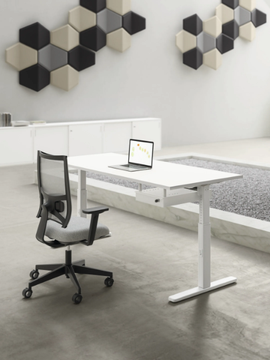 NOBU - Sectional melamine and metal office desk by DVO - view 3