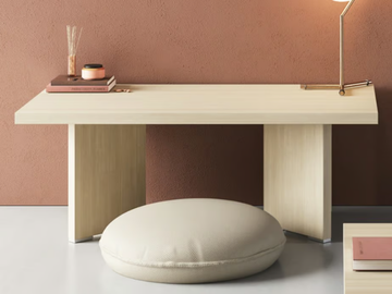 Bistro side table - Rectangular wooden high side table by DVO - view 2