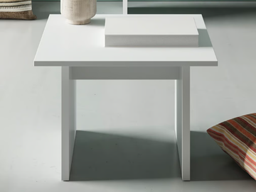 Sled base coffee table - Sled base melamine high side table by DVO - view 2