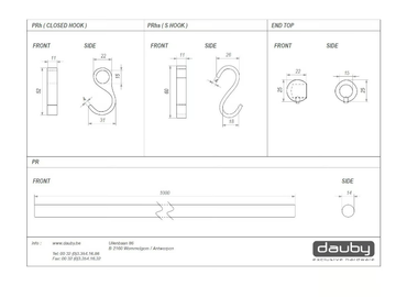 PURE PLUS 15321 - Rod finial by Dauby - view 3