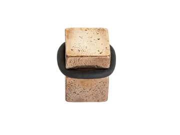 PURE 16416 - Bronze doorstop by Dauby - view 2
