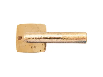 PURE 18320 - Bronze door handle on back plate by Dauby - view 2