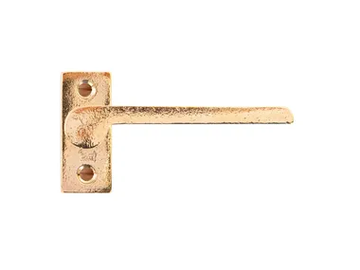 PURE 18559 - Bronze door handle on back plate by Dauby - view 2