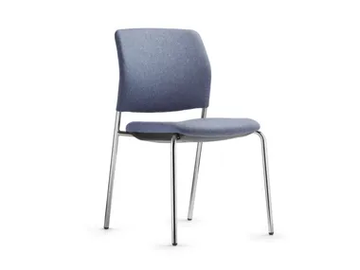 CAY - Four-legged chair, stackable by Dauphin - view 2