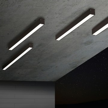 B-LINER 65 - LED metal outdoor ceiling light by Deltalight - view 3