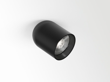 OBIN ON - Round adjustable LED metal spotlight by Deltalight - view 2