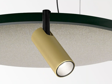 SOLI - 52 SHHH SOFT - Acoustic LED pendant lamp by Deltalight - view 2