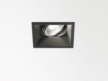 ENTERO SQ-S - LED adjustable square spotlight by Deltalight - view 2
