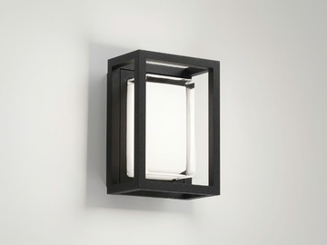 MONTUR MINI M - LED glass and metal outdoor wall lamp by Deltalight - view 2