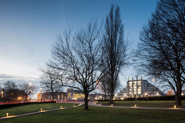 OBLIX - LED metal bollard light by Deltalight - view 3