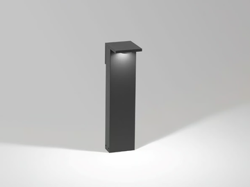 OBLIX S - LED metal bollard light by Deltalight - view 2