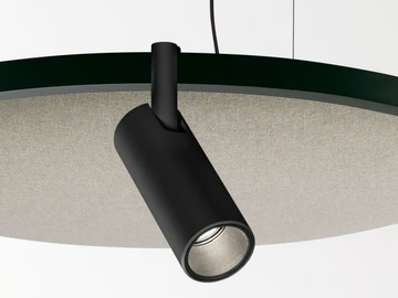 SOLISCAPE 52 SHHH - Acoustic pendant lamp by Deltalight - view 2