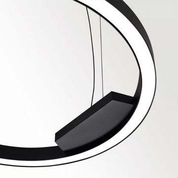 SUPER-OH SLIM SBL - LED ceiling lamp by Deltalight - view 3
