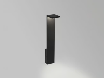ELBO P - LED metal bollard light by Deltalight - view 2