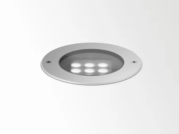 LOGIC 190 R LINEAR - Outdoor walkover light LED aluminium steplight by Deltalight - view 2