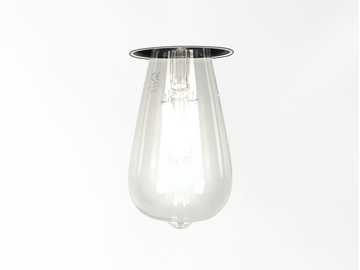 TWENTY-7 TRIMLESS - LED round ceiling glass spotlight by Deltalight - view 2