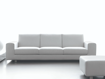 ALTOBASSO PLUS - Sectional leather sofa by Dema - view 2