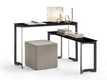 CUBO - Square pouf with removable lining by Dema - view 3
