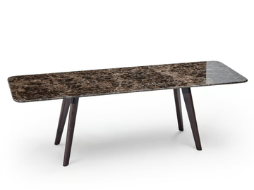 EDGAR - Rectangular wooden console table by Dema - view 3
