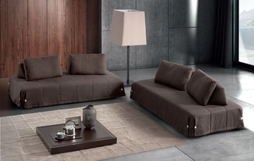 GHOST - Fabric sofa bed with removable cover by Dema - view 3