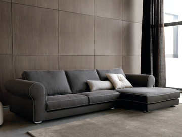 GIASONE - Sectional fabric sofa by Dema - view 3