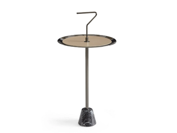 LINUS - Round side table by Dema - view 3
