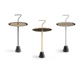 LINUS - Round side table by Dema - view 2