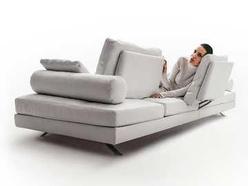 VELIERO - Fabric sofa by Dema - view 3