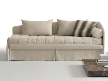 CARLOTTA PLUS - Fabric sofa bed with removable cover by Dema - view 2