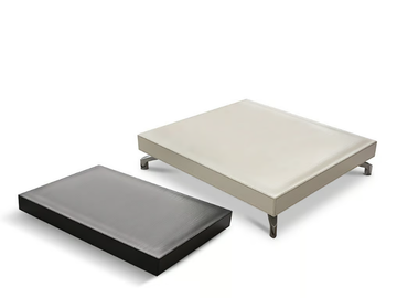 DUDE - Low tanned leather coffee table by Dema - view 2