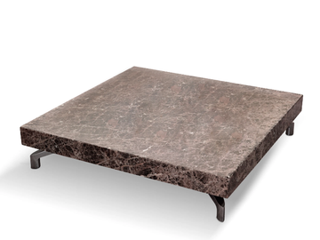 DUDE - Low marble coffee table by Dema - view 2