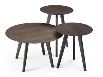 EDGAR - Round side table by Dema - view 2