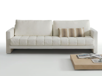NOTTEDI' - Fabric sofa bed with removable cover by Dema - view 2