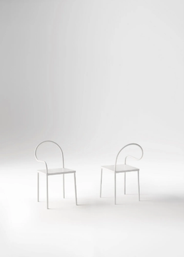 SOFTER THAN STEEL - Metal chair open back by Desalto - view 3