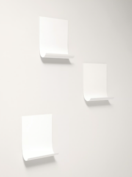 SOFTER THAN STEEL - Plate wall shelf by Desalto - view 3