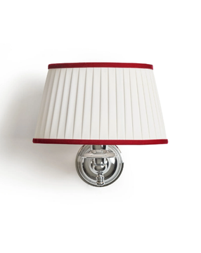 DAISY 3 VELVET - Fabric wall lamp with brass arm by Devon&Devon - view 3