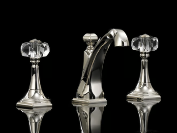 GEMSTONE - 3 hole countertop washbasin mixer by Devon&Devon - view 2