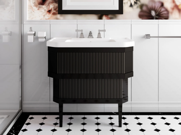 METROPOLITAN CERAMIC - Floor-standing single vanity unit by Devon&Devon - view 2