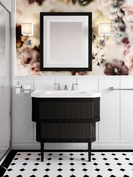 METROPOLITAN CERAMIC - Floor-standing single vanity unit by Devon&Devon - view 3