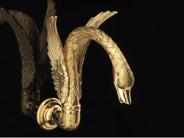 SWAN - Wall-mounted spout by Devon&Devon - view 2
