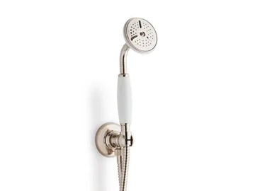Handshower - Wall-mounted brass handshower with bracket by Devon&Devon - view 2