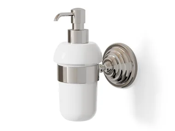 GEMSTONE - Wall-mounted ceramic Bathroom soap dispenser by Devon&Devon - view 2