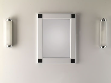 HARRY - Wooden framed wall-mounted mirror by Devon&Devon - view 3