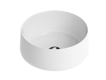 SCOTTIE - Countertop round single ceramic washbasin by Devon&Devon - view 2
