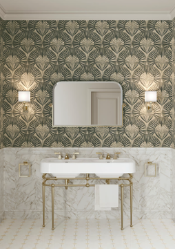 COROLLA GOLD LEAF - Vinyl wallpaper by Devon&Devon - view 3