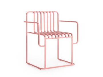GRILL - Aluminium chair with armrests by Diabla - view 2