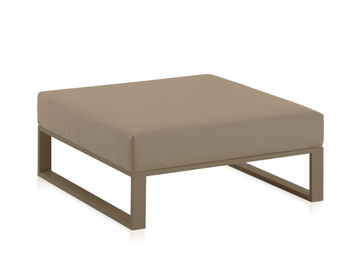 PLOID - Square fabric garden pouf with removable cover by Diabla - view 2