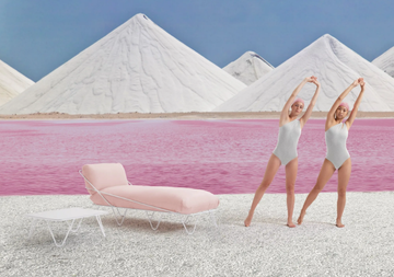 VALENTINA UP - Fabric sun lounger by Diabla - view 3