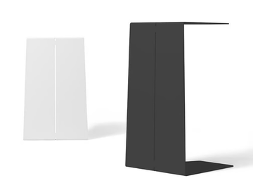 CLOCK - Steel side table by Diemme - view 2